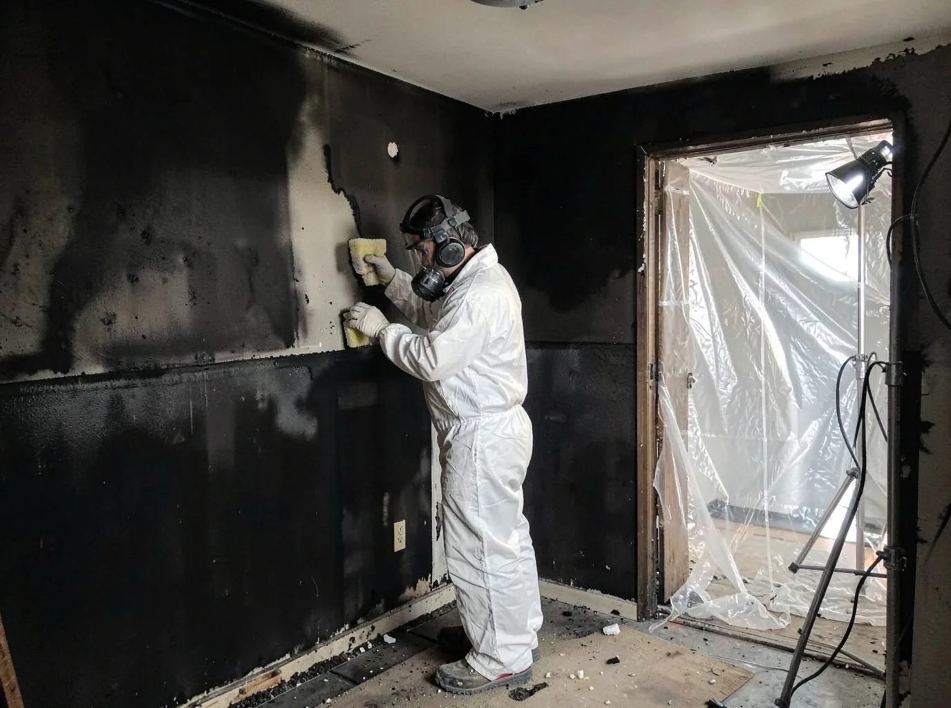 Fire Damage Restoration company in Elk, WA